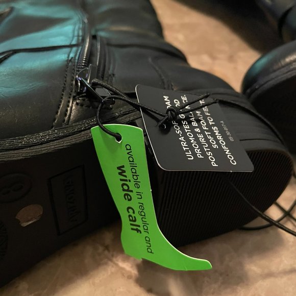 Arizona Women's Black Wide Calf Tall Boots Size 8M - NWT - Picture 2 of 5